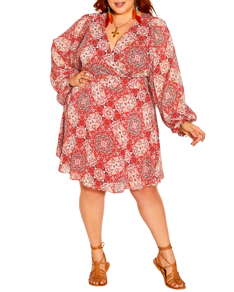 Plus size model wearing  by City Chic | Dia&Co | dia_product_style_image_id:185372